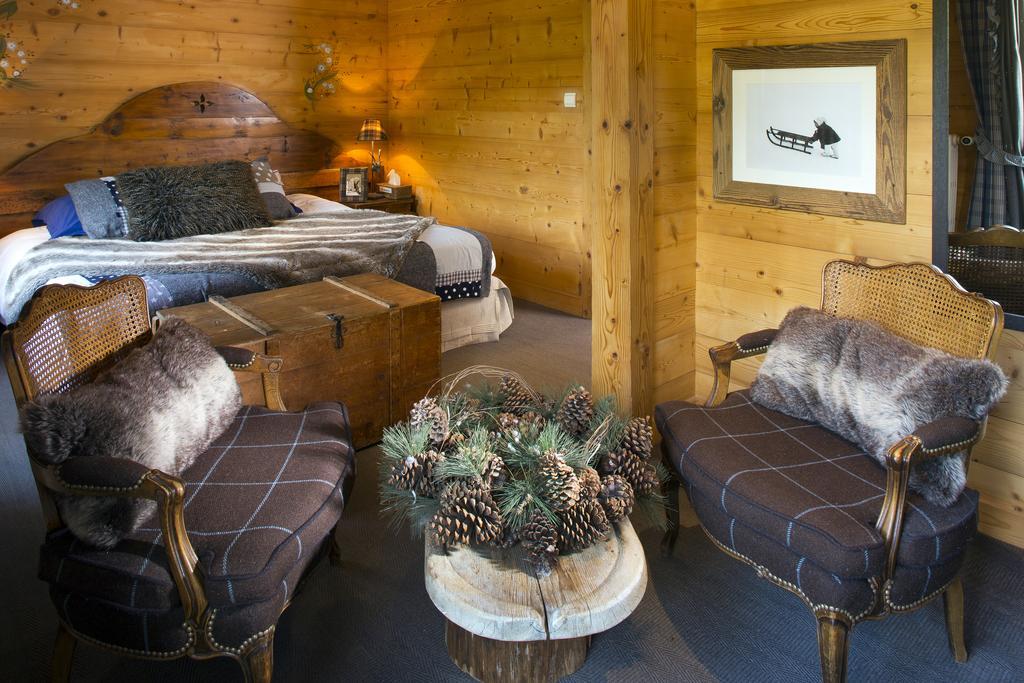 Chalet-Hôtel Les Cimes Le Grand-Bornand Quarto foto