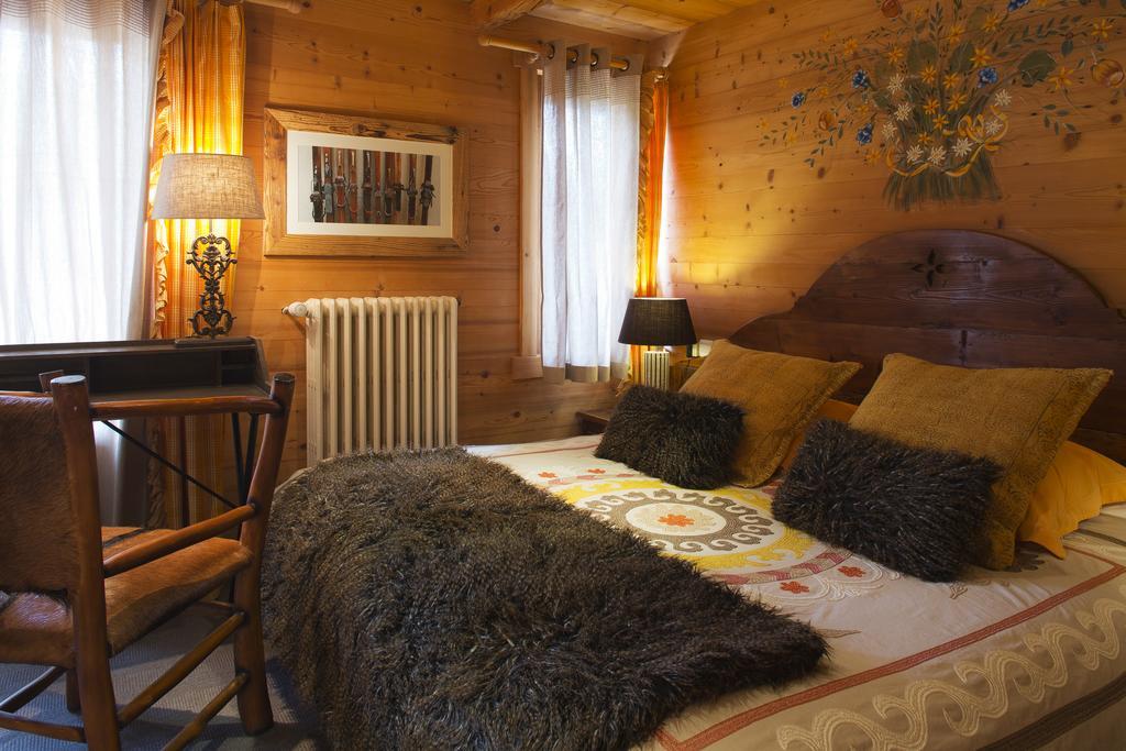 Chalet-Hôtel Les Cimes Le Grand-Bornand Quarto foto